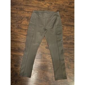 Carhartt Olive Green Side Pocket Utility Leggings Women's Size S